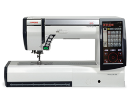 The exquisite Janome 12000 Embroidery/Sewing/Quilting Machine!